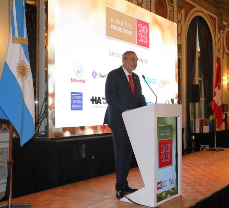 Almuerzo de fin de año de la Cámara de Comercio Suizo Argentina