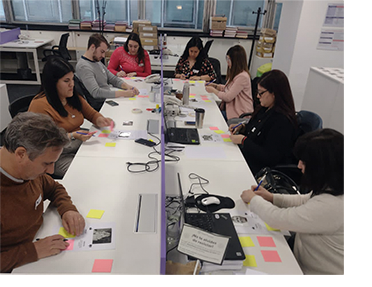 Foto de una de las actividades del programa