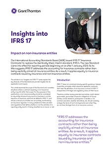 Accedé a la guía completa - IFRS 17: Impact on non-insurance entities