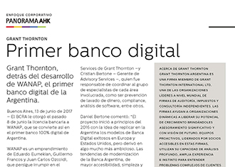 Nota AHK - Primer banco digital