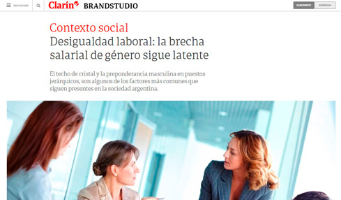 Nota Clarín - Brecha salarial