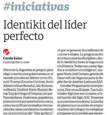 Identikit del líder perfecto - Clarín