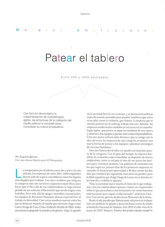 Apertura - Mejores empleadores 2019