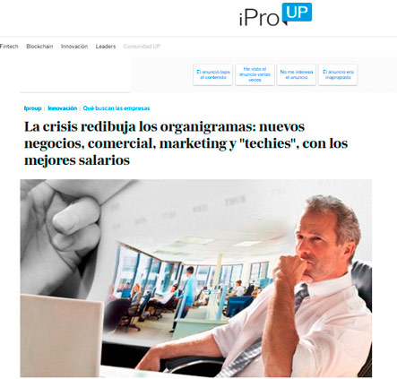 Nota iProUP - Crisis redibuja organigramas