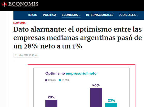 Nota en diario Economis