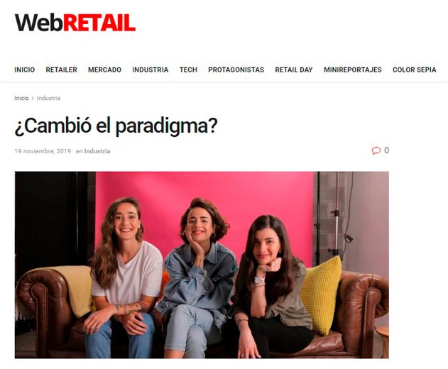 Tapa Web Retail