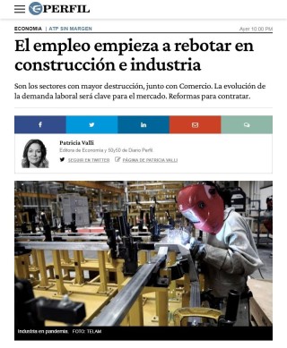 El empleo empieza a rebotar