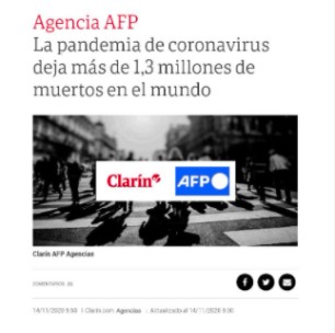 Nota diario Clarín