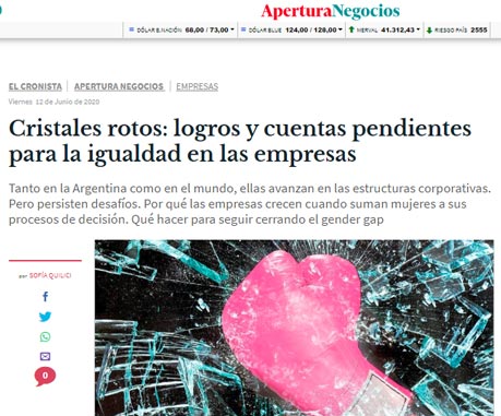 Nota cristales rotos