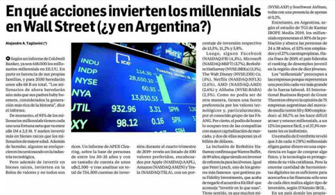 En qué acciones invierten los Millennials?