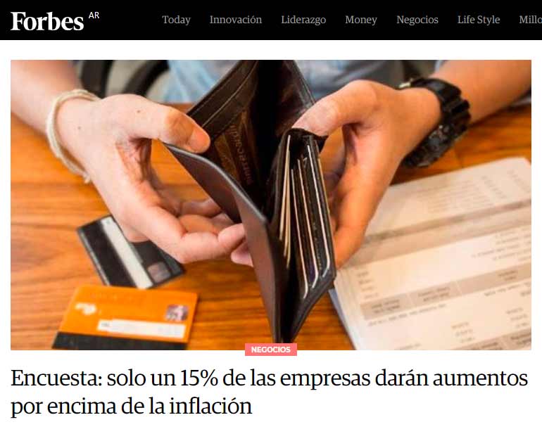 Nota revista Forbes