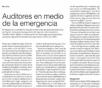 Auditores en medio de la emergencia
